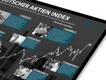 Lade das Bild in den Galerie-Viewer, DAX - Stock Vibes Börsen Poster | Historischer Börsen Chart | Verschiedene Größen