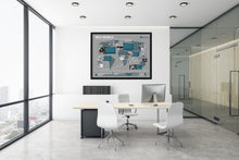 Lade das Bild in den Galerie-Viewer, MSCI World - Stock Vibes Aktien Poster | Historischer Börsen Chart | Verschiedene Größen