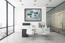 Lade das Bild in den Galerie-Viewer, Zinseszins - Stock Vibes Finanzen Poster | Historischer Börsen Chart | Verschiedene Größen