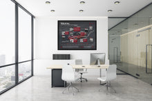 Lade das Bild in den Galerie-Viewer, Tesla - Stock Vibes Aktien Poster Historischer Börsen Chart | Verschiedene Größen